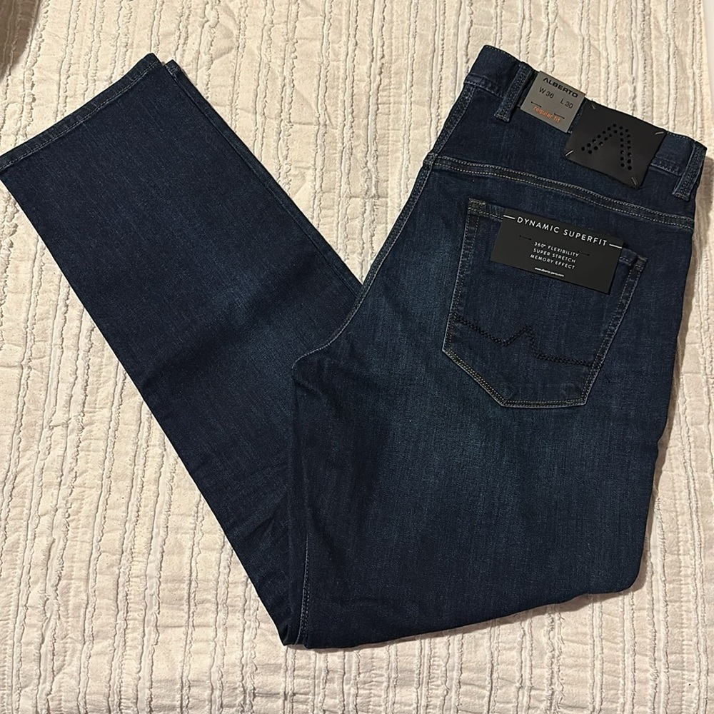 NWT Alberto Dark Jeans